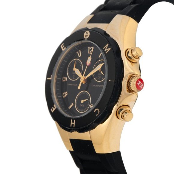 Michele Tahitian Chronograph MWW12D000012 35mm Womens Watch - Picture 4 of 13
